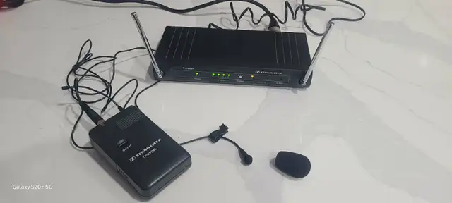 Wireless Lav Mic System, Sennheiser, GREAT DEAL, only $50 - Photo 2