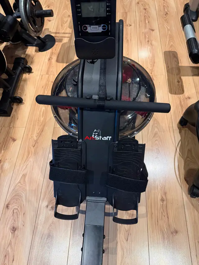 AmStaff Water Rowing Machine New Condition Used Twice. $288
