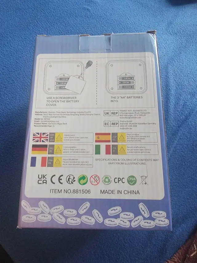 Kids money box/ safe - Photo 2