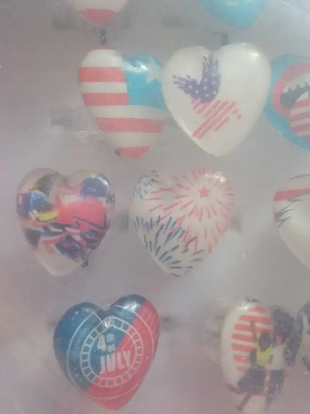 4th of July rings that light up!