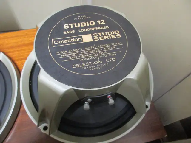 Celestion studio series  Audio 12''  speakers - Photo 3