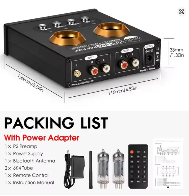 Amplificateur Fosi Audio V3 (36 volts)   préamp. Douk Audio P2 - Photo 8