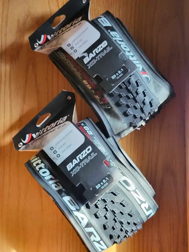 Set of 29' bike tires Vittoria Barzo Graphene 2.0 XC Trail