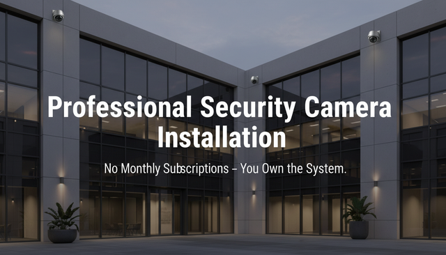 Security Camera Installation | Supply & Setup | Affordable Rates - Photo 2