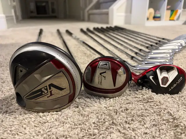 Nike VR Pro Combo Irons, Wedges, Woods, Bag - Photo 6