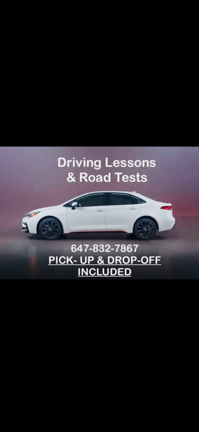 G2/G Driving lessons—Early Road Test Booking—Drive Test