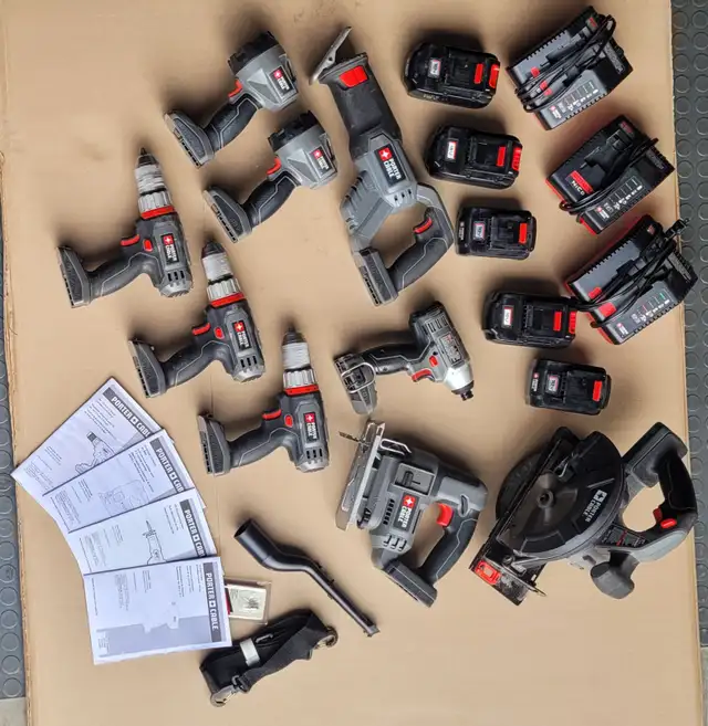 18 Volt Porter Cable Tool Set