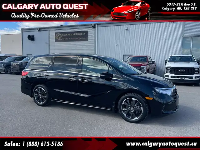 2022 Honda Odyssey Touring 7-Passenger/NAVI/B.CAM/DVD/LEATHER/SU