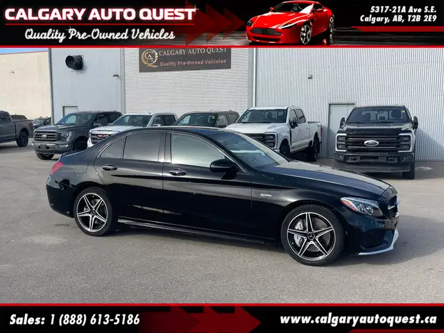 2017 Mercedes-Benz C-Class C43 AMG 4MATIC/AWD/NAVI/CAM/LEATHER/R
