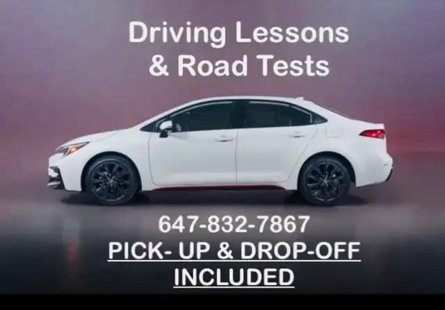 G2/G Driving lessons—Early Road Test Booking—Drive Test