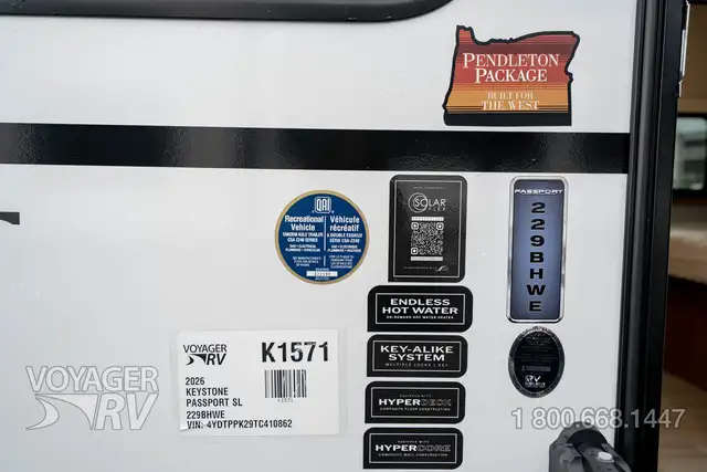 2026 Keystone Passport SL 229BHWE - Photo 48