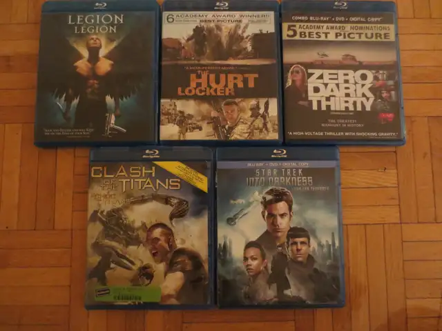 Assorted Blu-ray and DVD Movies