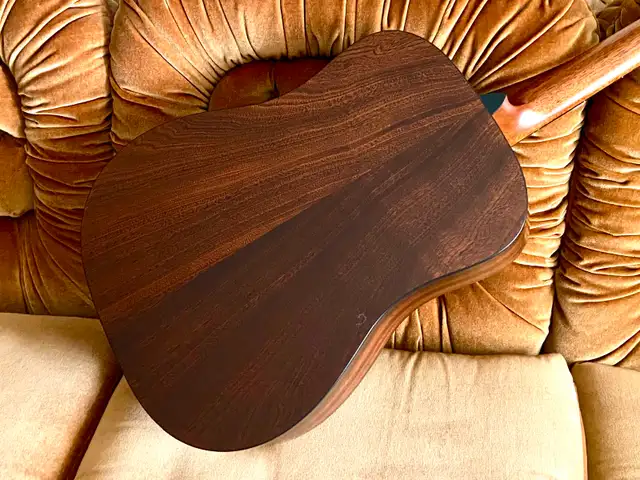 TAYLOR 320 All SOLID Mohagany Acoustic Guitar with CASE - Photo 6