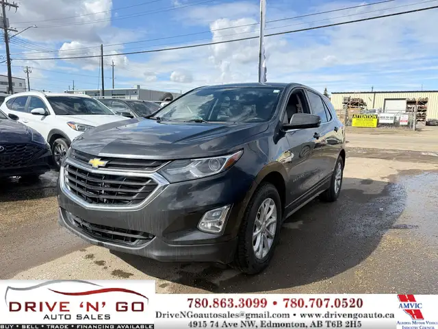 2018 Chevrolet Equinox LT AWD, 1.5L, Carfax, Remote Starter, Pow