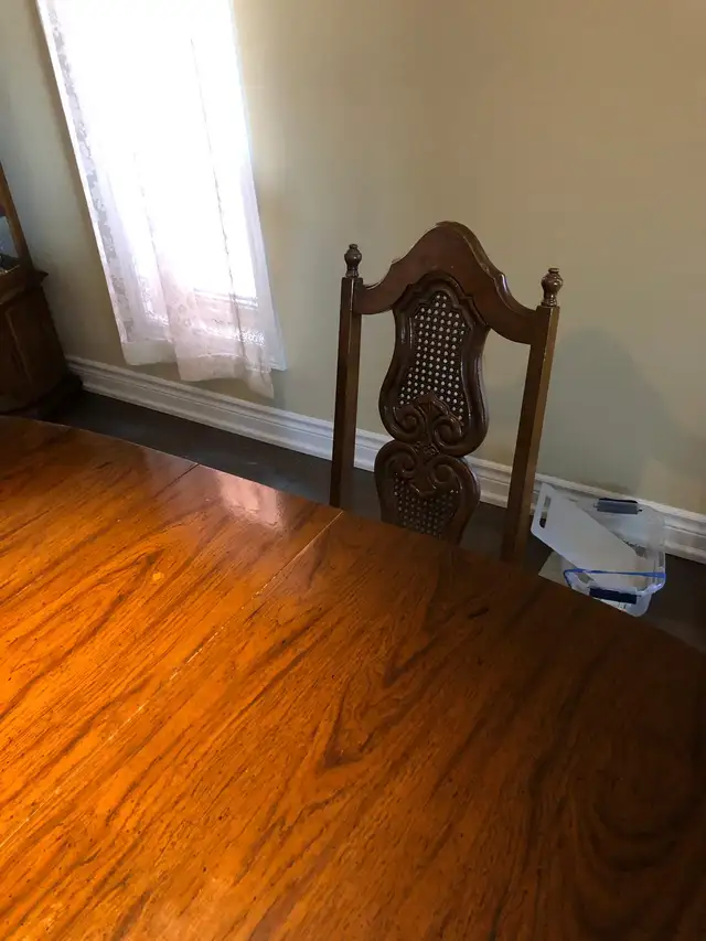 DINING SET WITH MATCHING CABINET - Photo 8