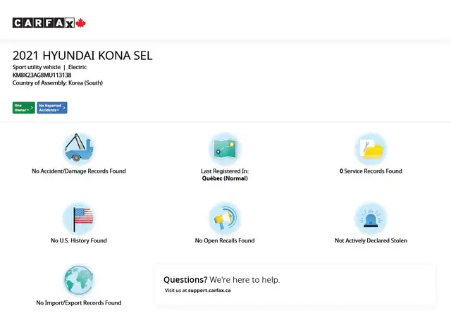 2021 Hyundai Kona Electric Preferred-415KM Range-Advanced Driver - Photo 3