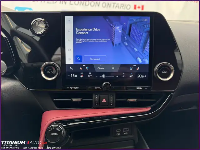 2022 Lexus NX 350h Hybrid AWD-Red Cooled Leather-Pano Roof-Wirel - Photo 14