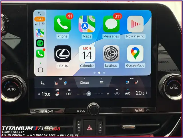 2022 Lexus NX 350h Hybrid AWD-Red Cooled Leather-Pano Roof-Wirel - Photo 20