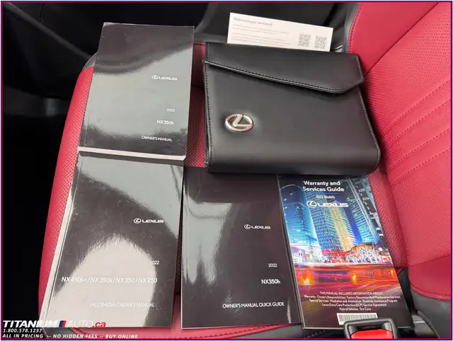 2022 Lexus NX 350h Hybrid AWD-Red Cooled Leather-Pano Roof-Wirel - Photo 52