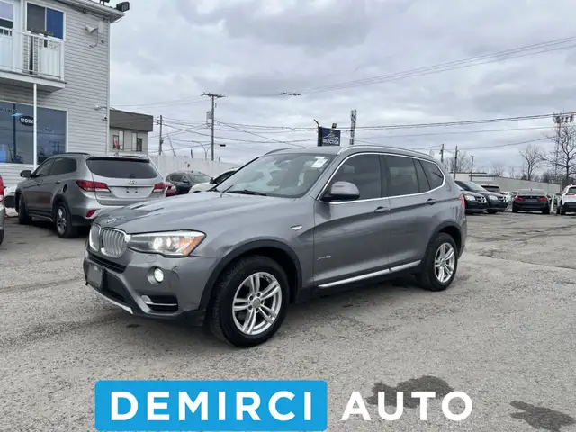 2016 BMW X3 JAMAIS ACCIDENTEExDrive28iSAAQ CERTIFIEETOIT