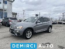 2016 BMW X3 JAMAIS ACCIDENTEExDrive28iSAAQ CERTIFIEETOIT