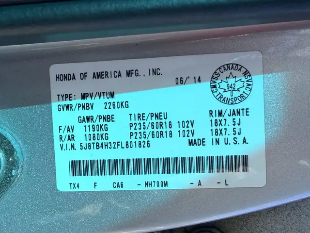 2015 Acura RDX Base 106KM CERTIFIED-WARRANTY - Photo 28