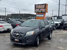 2016 Chevrolet Trax LT, AWD, 4CYL, AUTO, ALLOYS, RUNS WELL, CERT