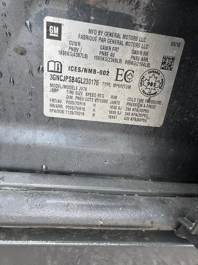 2016 Chevrolet Trax LT, AWD, 4CYL, AUTO, ALLOYS, RUNS WELL, CERT - Photo 18