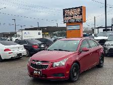2014 Chevrolet Cruze 1LT, SEDAN, ONLY 159KMS, MANUAL, AS IS SPEC