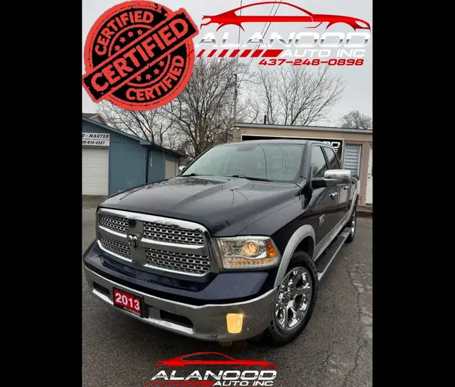 2013 Ram 1500 Laramie 4x4 Crew Cab 140 in. WB (Certified)