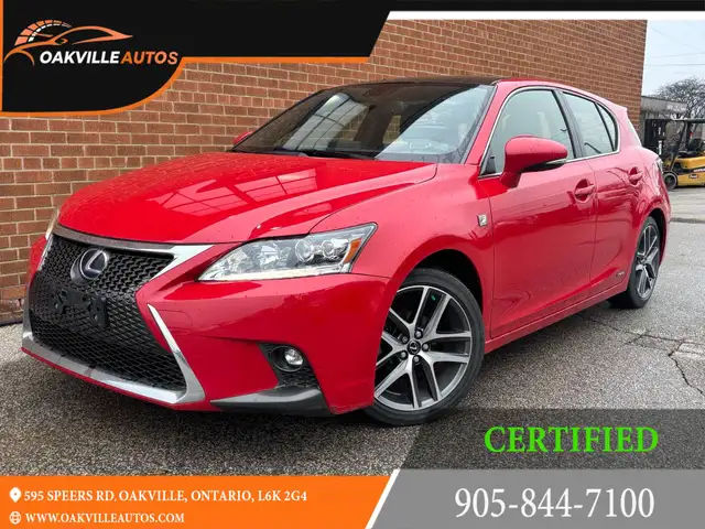 2016 Lexus CT F-Sport Hybrid FWD 4dr