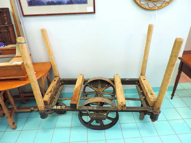 Antique Factory Cart