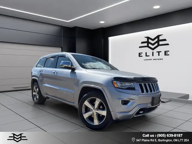 2014 Jeep Grand Cherokee 4WD Overland - Navigation System - Moon