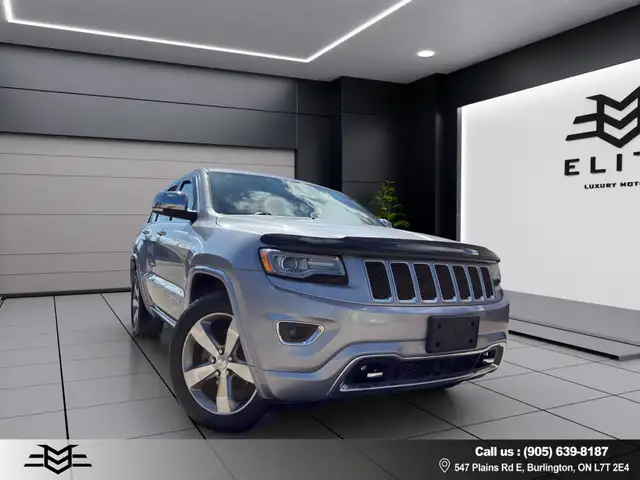 2014 Jeep Grand Cherokee 4WD Overland - Navigation System - Moon - Photo 3