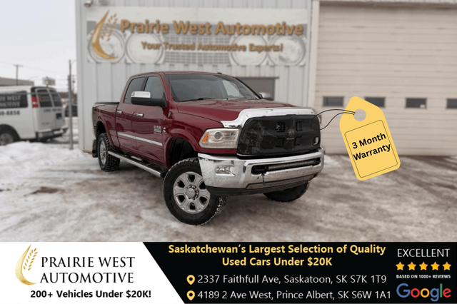 2013 Ram 3500 Laramie Crew Cab 6.7L L6
