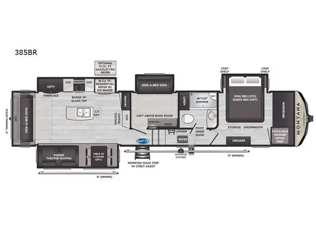 2022 Keystone RV Montana High Country 385BR - Photo 2
