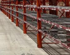 Used wire mesh deck for warehouse pallet rack 42' x 46'
