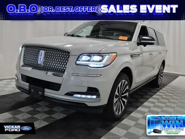 2022 Lincoln Navigator Reserve 4x4 201A Extended with all the Lu