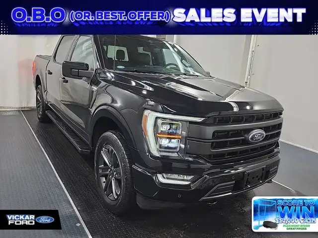 2023 Ford F-150 LARIAT 4WD 502A Sport Crew 2.7L TONNEAU