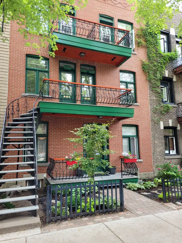 3 ½ - 6 Électros inclus – Plateau Mont-Royal