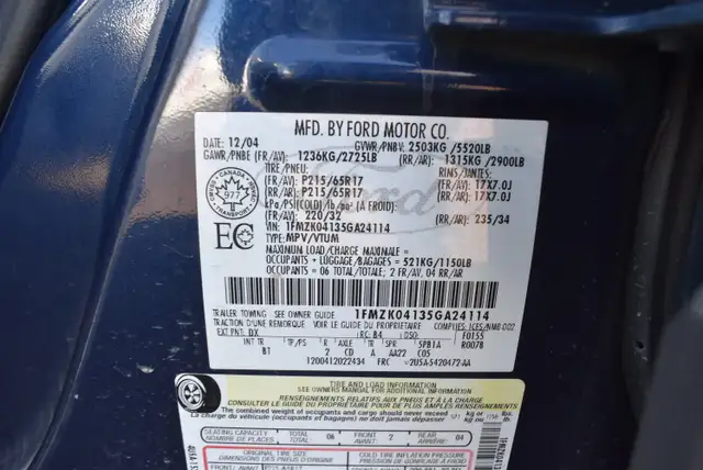 2005 Ford Freestyle SE AWD - Photo 7