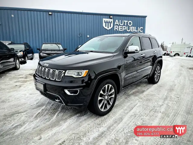 2017 Jeep Grand Cherokee Overland Certified Loaded One Owner No