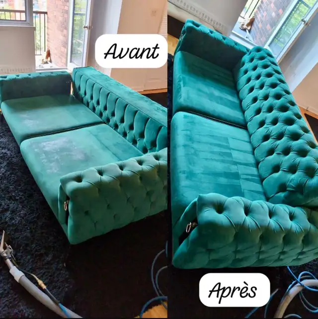 sofa nettoyage meubles tissu