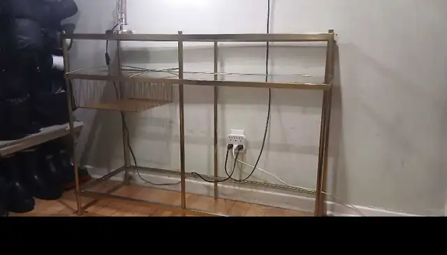 Solid Brass TV Console for Sale - Photo 2