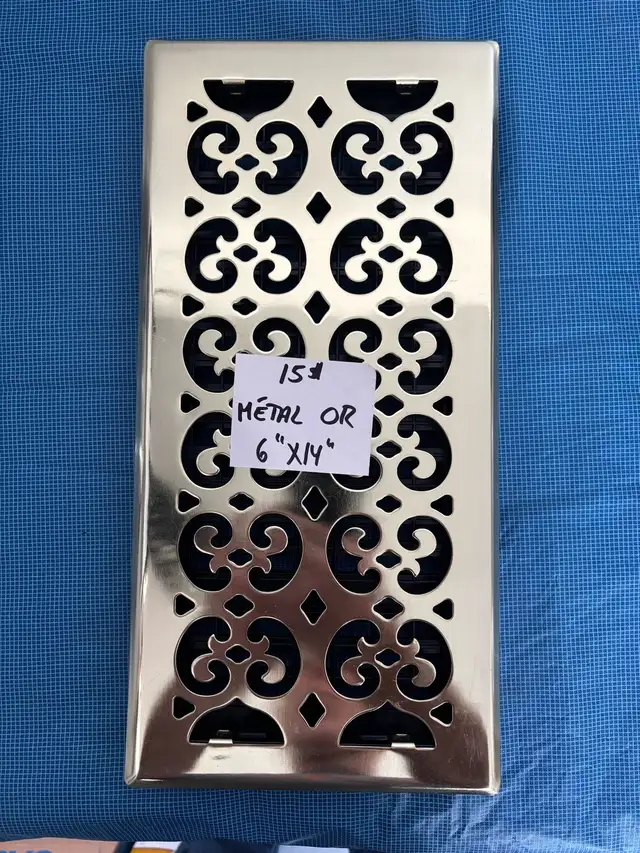 8 GRILLES VENTILATION DE PLANCHER - Photo 4