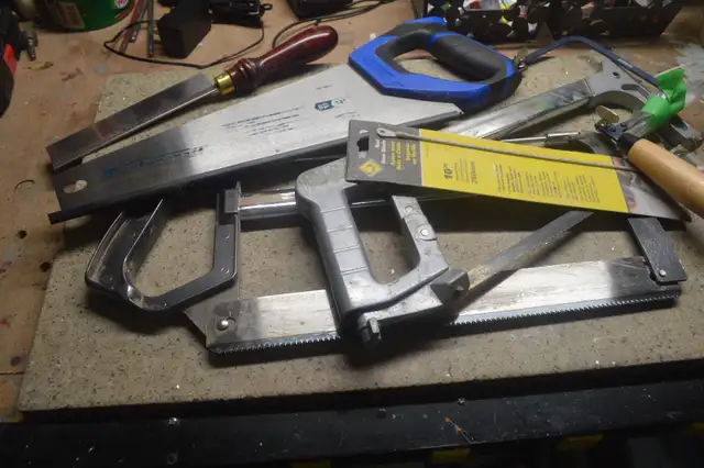 Professional Grade  Saws, both Wood and Metal