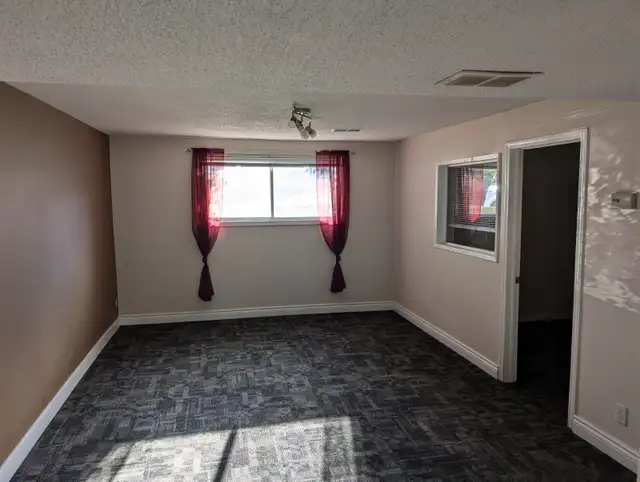 For rent one bedroom plus den basement suite.