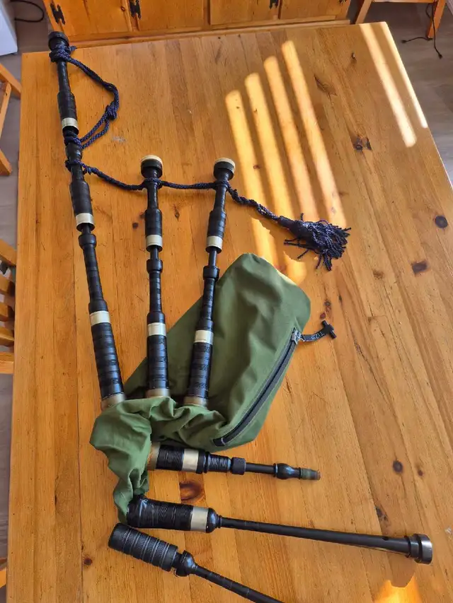 A set of Gillanders McLeod Bagpipes