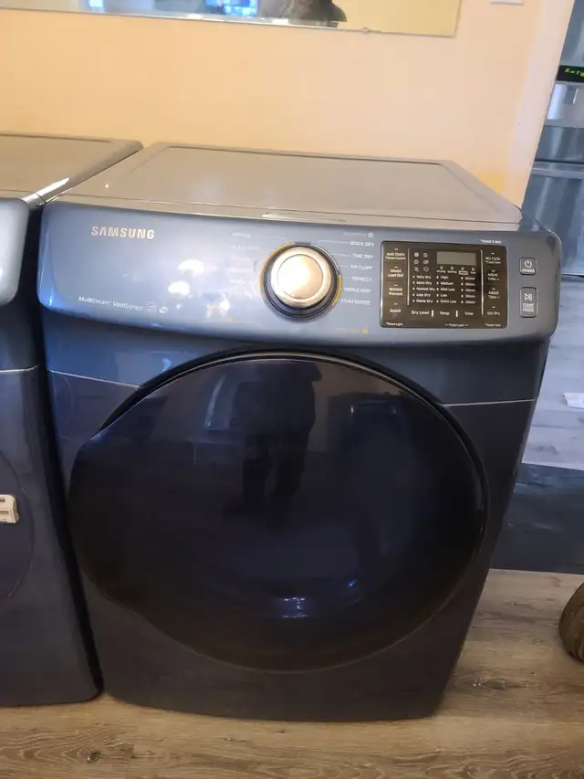BLUE SAPPHIRE! Samsung 27' Front-Load Stackable Washer & Dryer - Photo 6