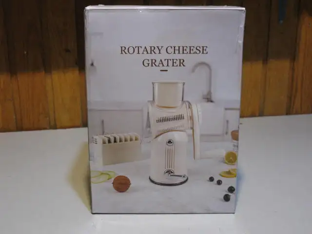 Rotary Cheese Grater with Handle, BRAND NEW